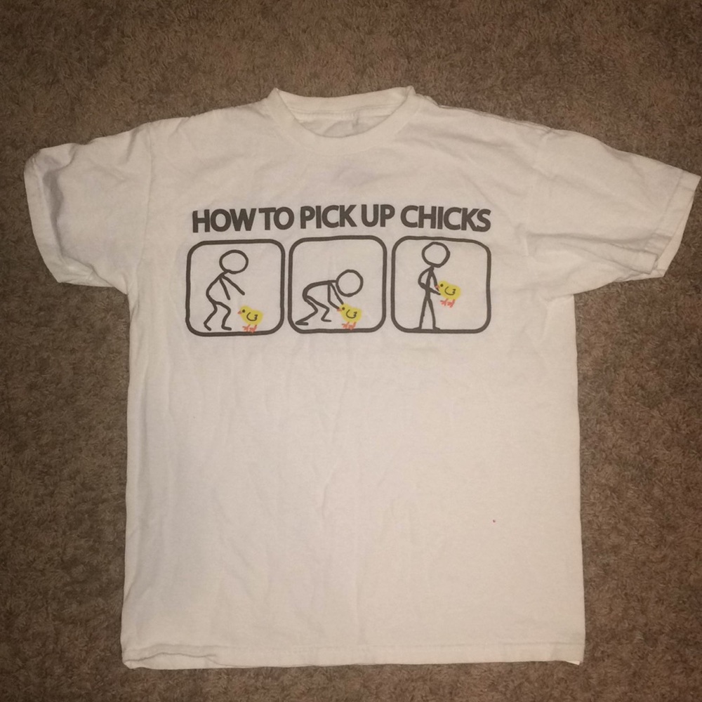 White Funny T-Shirt
